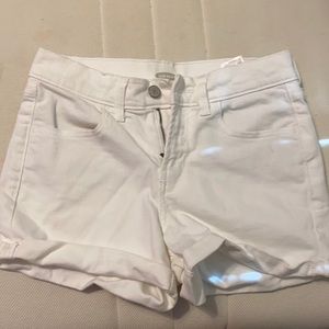White old navy shorts